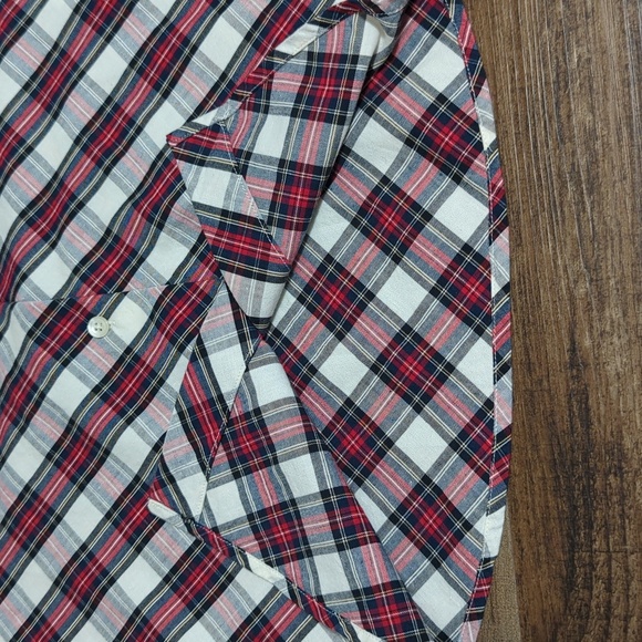 Vintage Pendleton Originals Plaid Flannel Shirt Size Medium in Red/White/Black - Picture 6 of 6